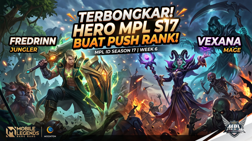 Terbongkar! Hero MPL ID S17 Paling OP Buat Push Rank!