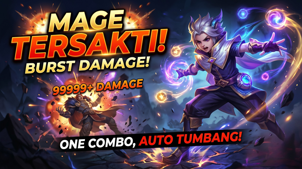 Mage Terganas MLBB: Combo Sakit, Auto Savage di Rank!