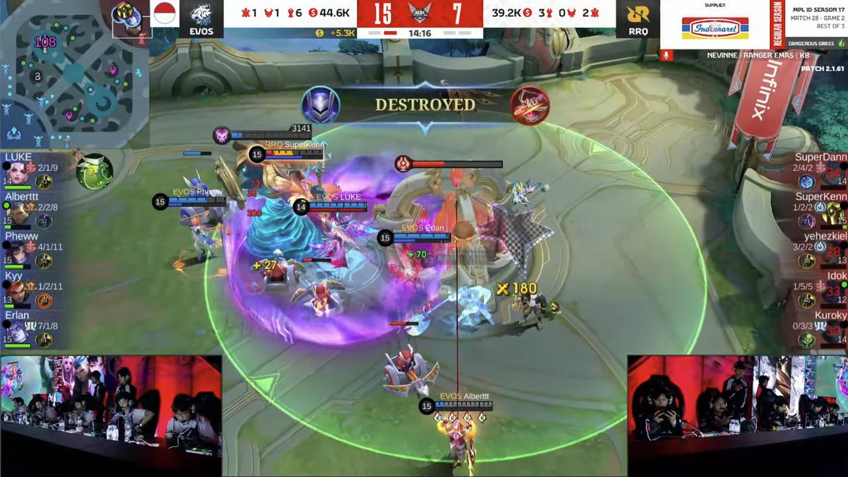 Panasnya MPL ID S17 Week 8: Duel Penentu ke Playoff