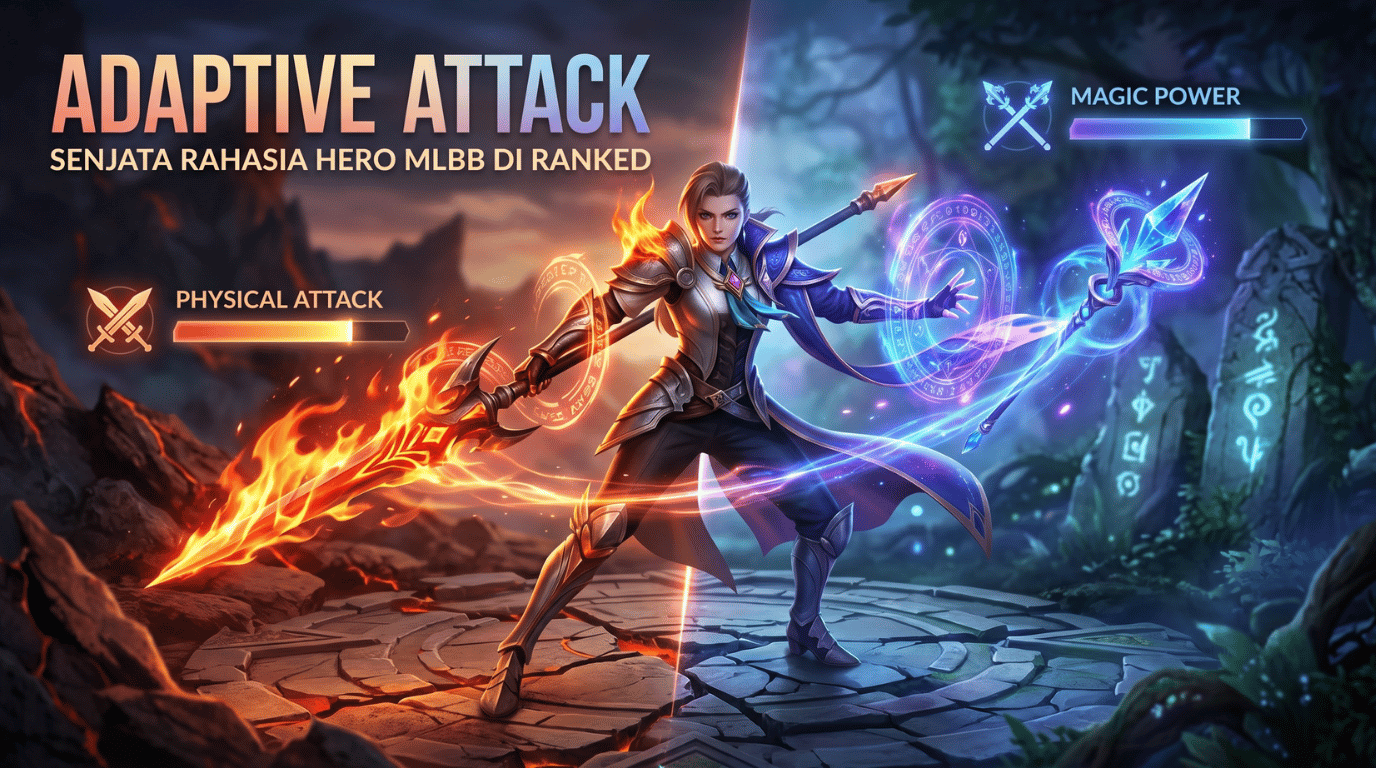 Adaptive Attack, Senjata Rahasia Hero MLBB di Ranked